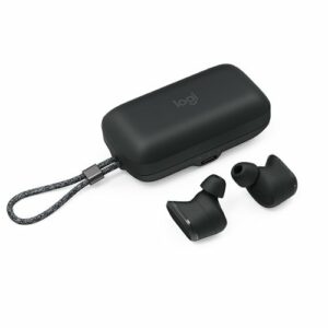 Logitech - Zone True Wireless Bluetooth Noise-Cancelling Earbuds - Graphite