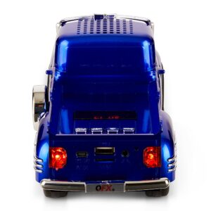 QFX - 3" BT Speaker CH Truck with TWS - Blue