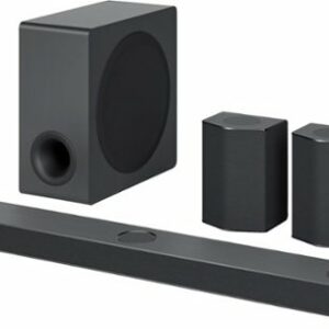 LG - 9.1.5 Channel Soundbar with Wireless Subwoofer, Dolby Atmos and DTS:X - Black