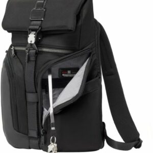 TUMI - Alpha Bravo Logistics Flap Lid Backpack - Black