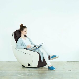 Synca Wellness - CirC   SL Track Heated Massage Chair - Burnt Coffe