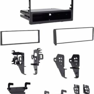 Metra - Dash Kit for Select 1988-2006 Acura, Honda and Isuzu Vehicles - Black