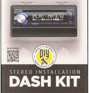 Metra - Dash Kit for Select 1974-2010 Chrysler Vehicles - Black