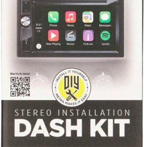 Metra - Dash Kit for Select 1990-2012 GM, Isuzu and Suzuki Vehicles - Black