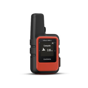 Garmin - inReach Mini 2 Compact Satellite Communicator 1.3" GPS with Built-In Bluetooth - Flame Red