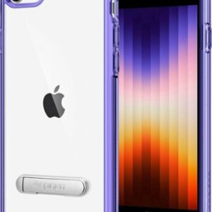 Spigen - Crystal Hybrid S Hard Shell Case for Apple iPhone 7, 8 and SE (3rd Generation) - Purple