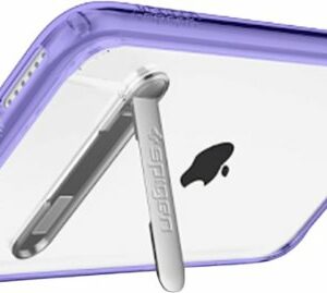 Spigen - Crystal Hybrid S Hard Shell Case for Apple iPhone 7, 8 and SE (3rd Generation) - Purple