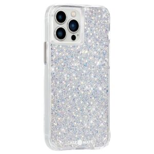 Case-Mate - Twinkle Hardshell Case w/ Antimicrobial for iPhone 13 Pro Max - Stardust