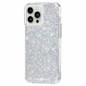 Case-Mate - Twinkle Hardshell Case w/ Antimicrobial for iPhone 13 Pro Max - Stardust