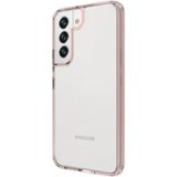 SaharaCase - Hybrid-Flex Hard Shell Case for Samsung Galaxy S22+ - Clear/Rose Gold