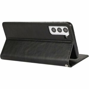 SaharaCase - Folio Wallet Case for Samsung Galaxy S22 - Black