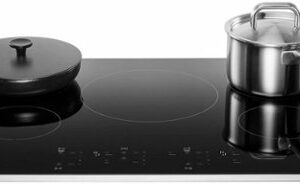 JennAir - 30" Lustre Built-In Electric Cooktop with Assisted Cooking - Black