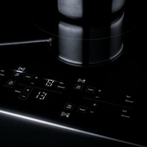 JennAir - 30" Oblivion Built-In Electric Cooktop with Assisted Cooking - Black