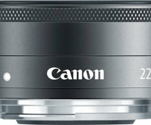 Canon - EF-M22mm F2 STM Standard Lens for EOS DSLR Cameras - Black