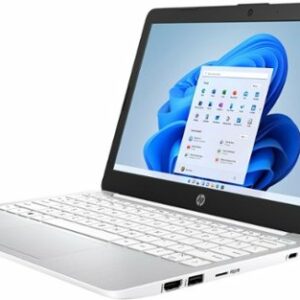 HP - Stream 11.6" Laptop - Intel Celeron - 4GB Memory - 64GB eMMC - Diamond White