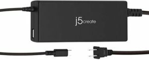 j5create - 100W Super Charger - Works with Chromebook Certified - Black