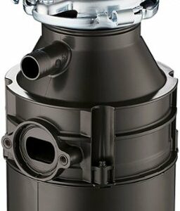 InSinkerator - Badger 5 Lift and Latch Standard Series 1/2 HP Continuous Feed Garbage Disposal with Power Cord - Gray