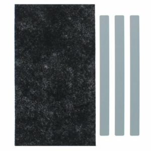 Zephyr - Charcoal Filter Replacement for Range Hoods - Black