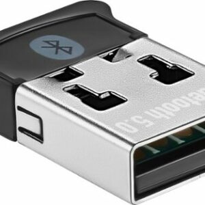 Insignia™ - Bluetooth 5.0 USB Adapter for Laptops and Desktops Compatible with Windows 8.1, 10, and 11 - Black