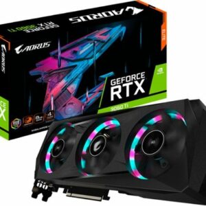 GIGABYTE - Geek Squad Certified Refurbished NVIDIA GeForce RTX 3060 Ti AORUS EAGLE 8G GDDR6 PCI Express 4.0 Graphics Card