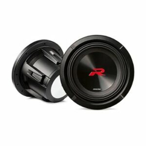 Alpine - R-Series 8" Dual Voice Coil 2-Ohm Subwoofer - Black