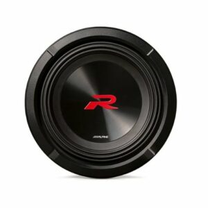 Alpine - R-Series 8" Dual Voice Coil 4-Ohm Subwoofer - Black