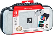 RDS Industries - Game Traveler Deluxe Travel Case for Nintendo Switch, Nintendo Switch Lite or Nintendo Switch OLED Model - White