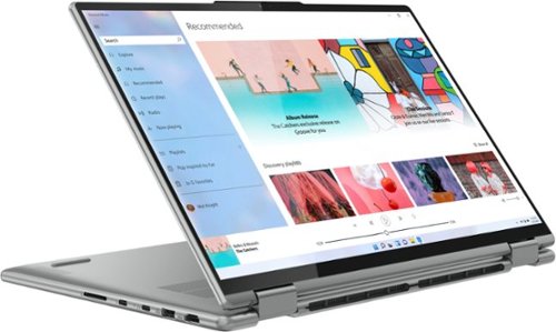 Lenovo - Yoga 7i 16" 2.5K Touch 2-in-1 Laptop - Intel Evo Platform - Core i7-1260P - 16GB Memory - 512GB SSD - Arctic Grey