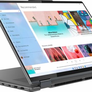 Lenovo - Yoga 7i 16" 2.5K Touch 2-in-1 Laptop - Intel Evo Platform - Core i5-1240P - 8GB Memory - 256GB SSD - Storm Grey