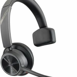 Poly - formerly Plantronics - Voyager 4310 Wireless Noise Cancelling Single Ear Headset with mic - Black