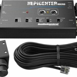 AudioControl - The Epicenter Micro Digital Bass Restoration Processor and Line Output Converter - Black