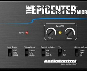 AudioControl - The Epicenter Micro Digital Bass Restoration Processor and Line Output Converter - Black