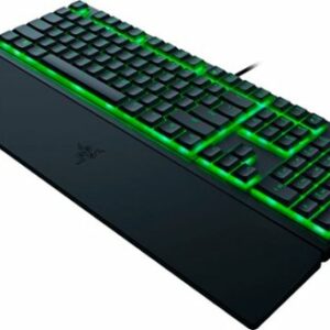 Razer - Ornata V3 X Full-Size Wired Membrane Gaming Keyboard with Chroma RGB Backlighting - Black