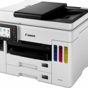 Canon - MAXIFY MegaTank GX7021 Wireless All-In-One Inkjet Printer with Fax - White