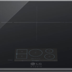 LG - STUDIO 36" Smart Built-in Electric Induction Cooktop with 5 Elements and Flex Cooking Zone - Black