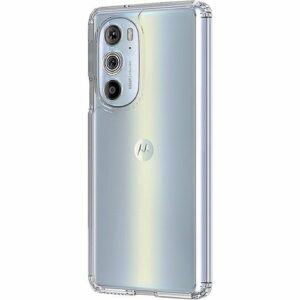 SaharaCase - Hybrid-Flex Hard Shell Case for Motorola Edge+ 2022 - Clear