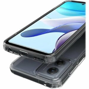 SaharaCase - Hybrid-Flex Hard Shell Series Case for Motorola G 5G (2023) - Clear