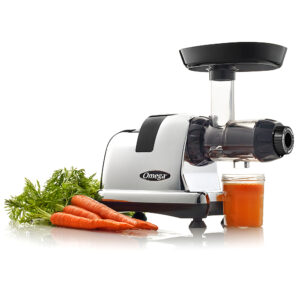 Omega - J8006HDC Slow Juicer and Nutrition System - Chrome