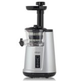 Omega - Cold Press 365, 150W, Vertical Slow Masticating Juicer - Silver