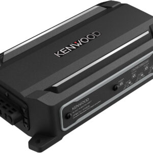 Kenwood - IPX67 Waterproof Marine/Motorsports Full Range Amplifier with Bluetooth - Gray