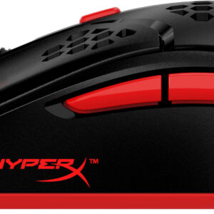 HyperX - Pulsefire Haste Lightweight Wired Optical Gaming Mouse with RGB Lighting - Black/Red