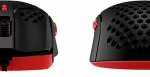 HyperX - Pulsefire Haste Lightweight Wired Optical Gaming Mouse with RGB Lighting - Black/Red