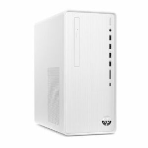 HP - Pavilion Desktop - Intel Core i5-12400 - 8GB Memory - 512GB SSD - Snow white