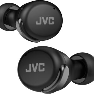 JVC - True Wireless Noise Canceling Headphones - Black