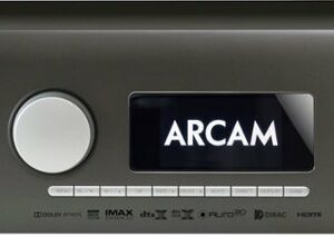 Arcam - AV41 9.1.6-Ch. With Google Cast 8K Ultra HD HDR Compatible A/V Home Theater Preamplifier Processor - Gray