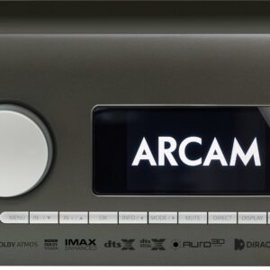 Arcam - AV41 9.1.6-Ch. With Google Cast 8K Ultra HD HDR Compatible A/V Home Theater Preamplifier Processor - Gray