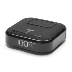 iHome - TIMEBASE II Dual Charging Bluetooth Alarm Clock - Black