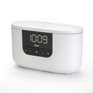 iHome - POWERUVC II 360° UV-C Sanitizer with USB Charging - White