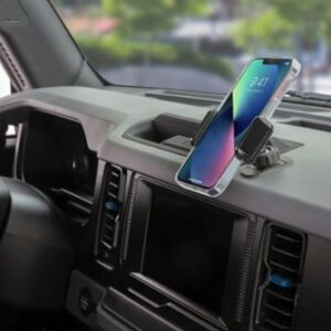 Scosche - Universal Grip 2 in 1 Dash/Vent Car Mount for Mobile Phones - Black