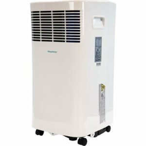 Keystone - 200 Sq. Ft. Portable Air Conditioner with Dehumidifer - White